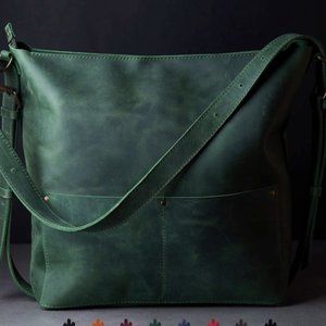 New leather purse/backpack